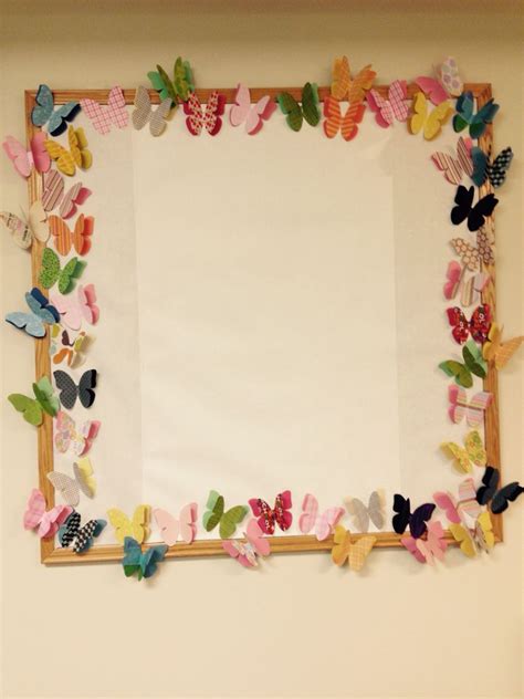 Butterfly Border for Preschool Bulletin Board