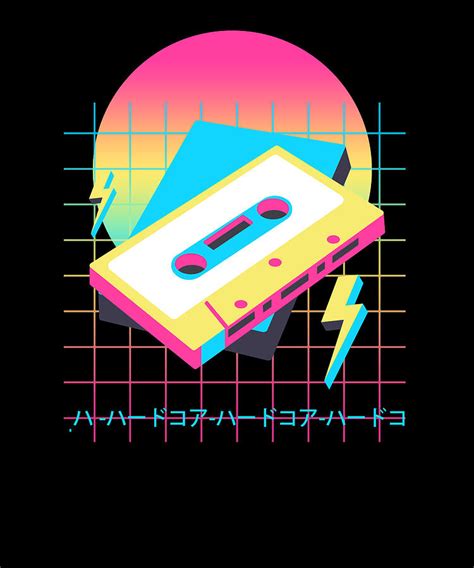 Anime Aesthetic Retro Vaporwave Digital Art by Manuel Schmucker - Pixels