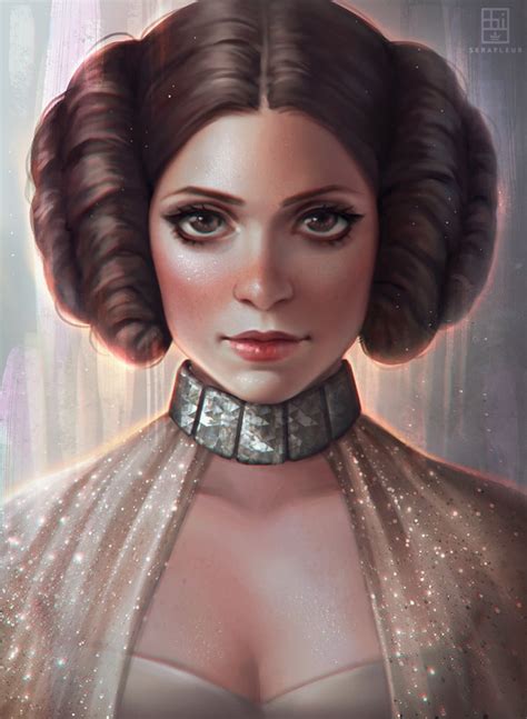 Disney Princess Leia Fan Art | POPSUGAR Tech Photo 14