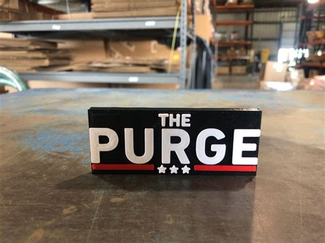 The Purge Logo - Etsy