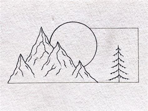 70+ Easy Mountains Drawing Ideas 2021 - How to Draw Mountains? - HARUNMUDAK