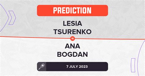 Lesia Tsurenko vs Ana Bogdan Prediction - Wimbledon 2023