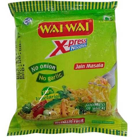 Wai Wai X-Press Instant Noodles – Jain Masala (pack of 10) – Sapan ...