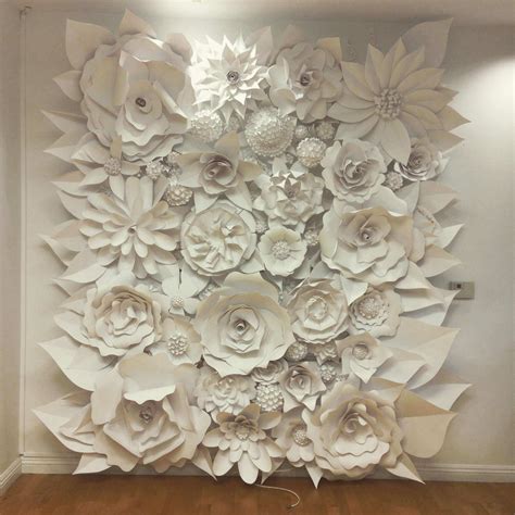 Porcelain Flower Wall Decor Inspirational 3d Paper Flower Wonder Wall ...