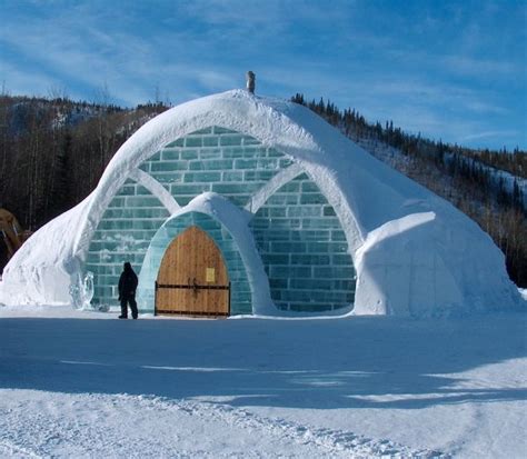 The Aurora Ice Museum - at Chena Hot Springs resort ... about 60-miles ...