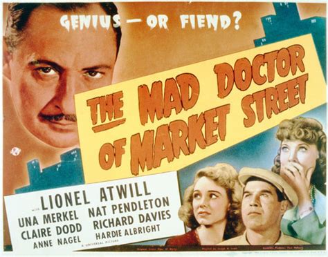 Movie Market - Vintage Reproduction Lobby Card of The Mad Doctor on ...