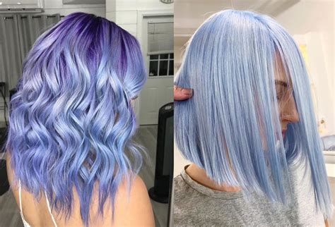 See Ya, Lavender — Periwinkle Is Our New Favorite Pastel Hair Color ...