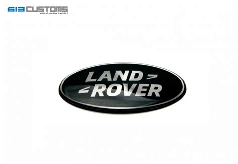 Land Rover Black Logo Emblem – 613 Customs