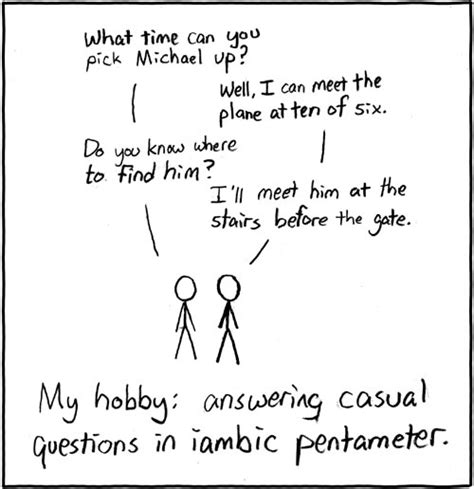 79: Iambic Pentameter - explain xkcd