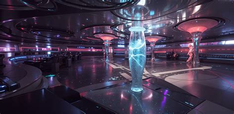 ArtStation - Sci fi night club