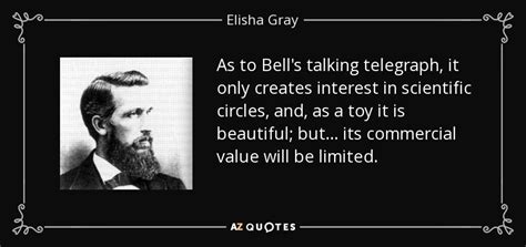 TOP 5 QUOTES BY ELISHA GRAY | A-Z Quotes