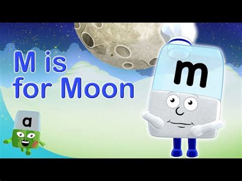 @Alphablocks - M is for Moon! | Meet the Alphabet | @Learning Blocks ...