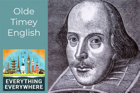 Shakespeare's English: Thou, Thee, Thine, Thy, and Ye