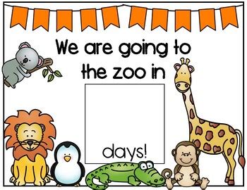 Zoo Field Trip Activities by KinderMaestra | Teachers Pay Teachers