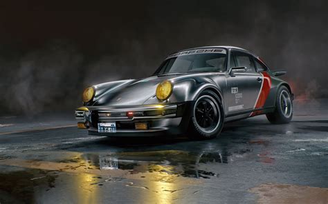 cyberpunk 2077 johnny silverhands porsche 911 MacBook Air Wallpaper ...