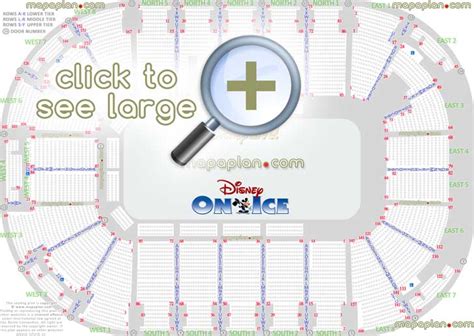 Odyssey SSE Arena seat & row numbers detailed seating chart, Belfast ...