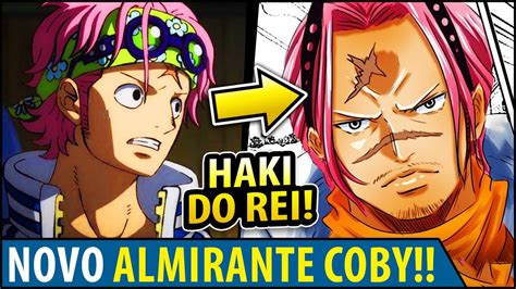 COBY, O ALMIRANTE GALO LARANJA, TERÁ O HAKI DO REI AVANÇADO!! USOPP ...