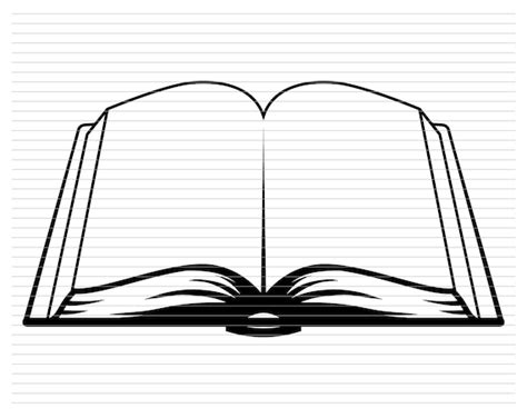 Picture Of Open Bible Clipart