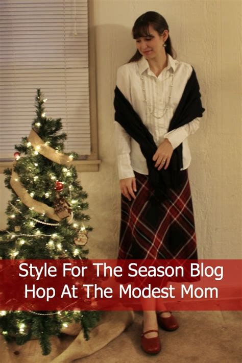 Style For The Season Blog Hop - The Modest Mom