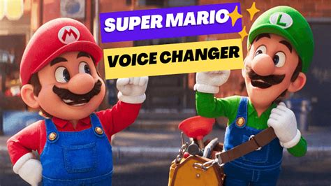 4 Ways to Make Your Voice Sound Like Super Mario