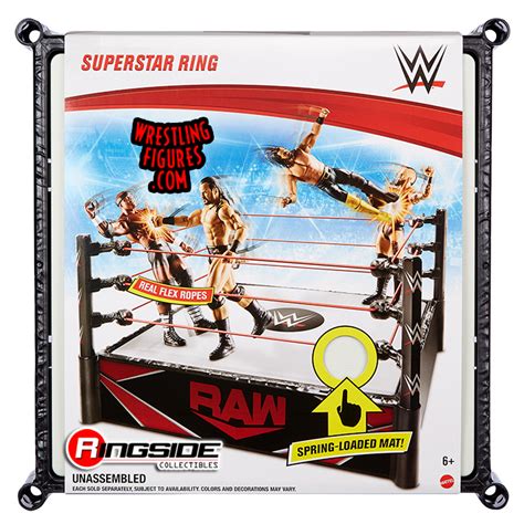 WWE Raw - Superstar Ring - Wrestling Ring & Playset by Mattel!