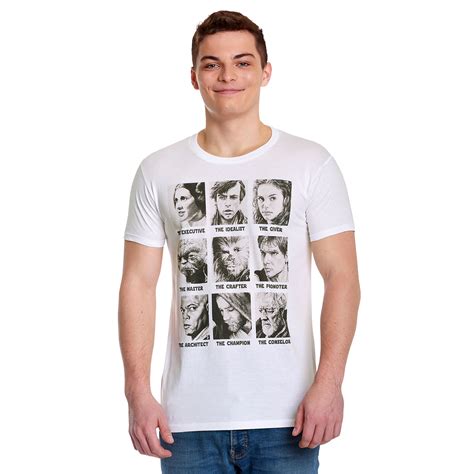 Star Wars - Classic Characters T-Shirt white | Elbenwald