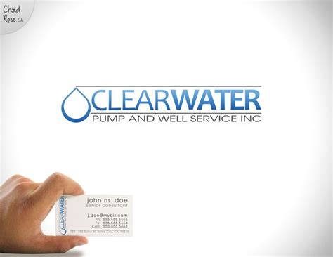 logo for Clear Water Pump and Well Service, Inc. | Logo design contest