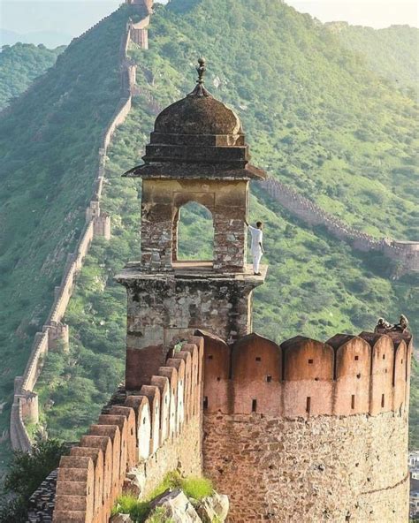 Kumbhalgarh Fort in Rajasthan India with 36 Km long fort wall | India ...