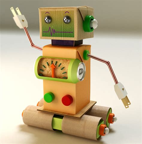 33 Fantastic Robot Crafts for Kids