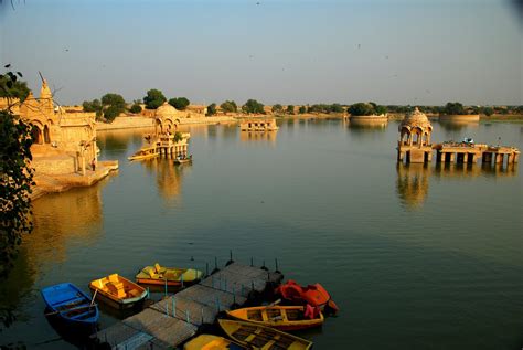 Gadisar Lake Jaisalmer Rajasthan India