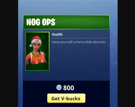 Is NOG OPS Rare Skin In Fortnite? - The Nature Hero