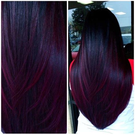 red wine hair color balayage - Items E-Zine Picture Gallery