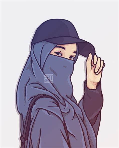 Hijab Vector | Sevimli anime kızı, Çizimler, Poertre resimleri