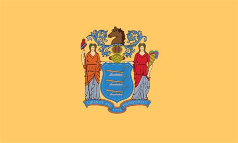 New Jersey State Flag Colors – HTML HEX, RGB, HSL, CMYK, HWB and NCOL ...