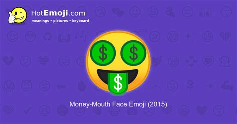 🤑 Money-Mouth Face Emoji Meaning with Pictures: from A to Z