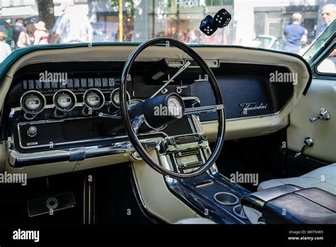 BERLIN - JUNE 09, 2018: Interior of a personal luxury car Ford ...