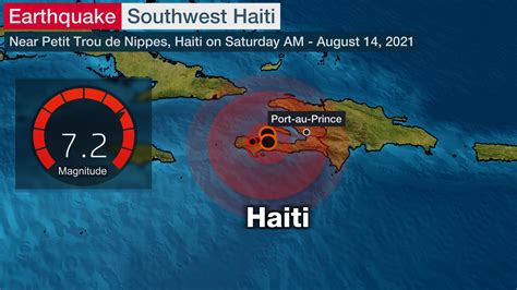 The Devastating Haiti Earthquake Of 2023: A Comprehensive Map And ...