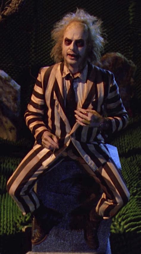 The Beetlejuice Striped Suit » BAMF Style