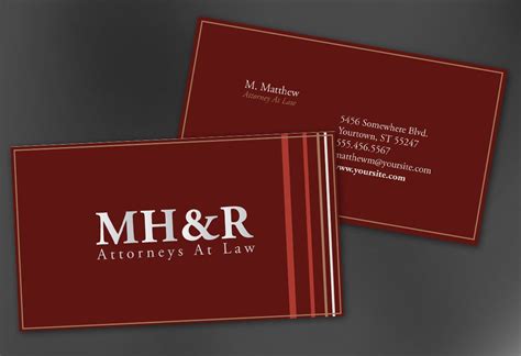 Attorney Business Cards - Business Card Tips