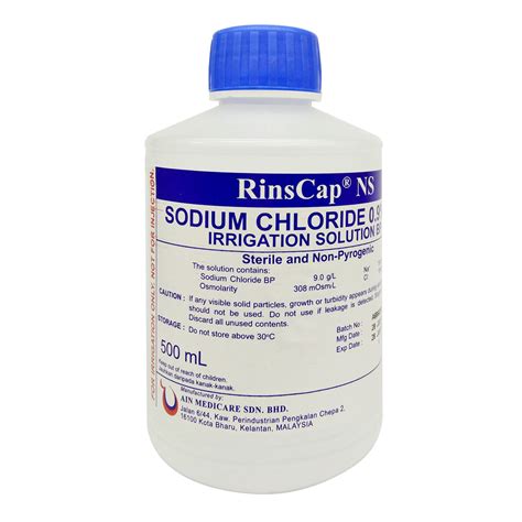 0.9% Sodium Chloride Irrigation Solution - Vet Central