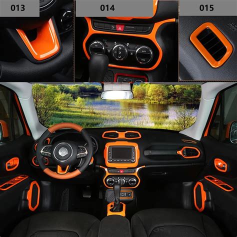 Aliexpress.com : Buy ABDO Full Set ABS Orange Internal Interior Parts ...