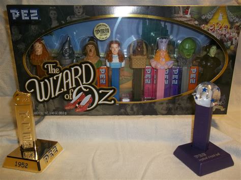 Wizard of Oz, 50th anniv. Golden Glow & Mystical Crystal Ball Pez ...