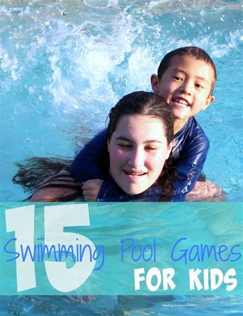 15 Swimming Pool Games for Kids + Canoodle Toy