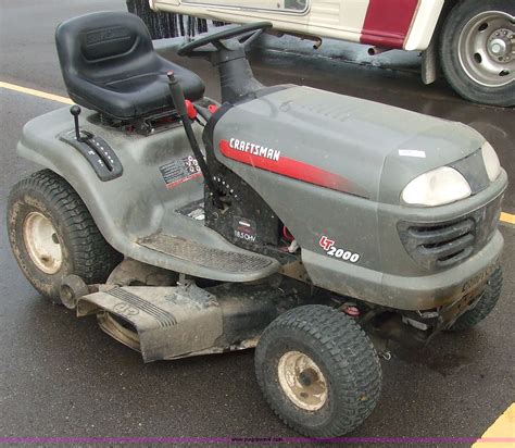 Craftsman Lt2000 Riding Lawn Mower at Craftsman Riding Mower