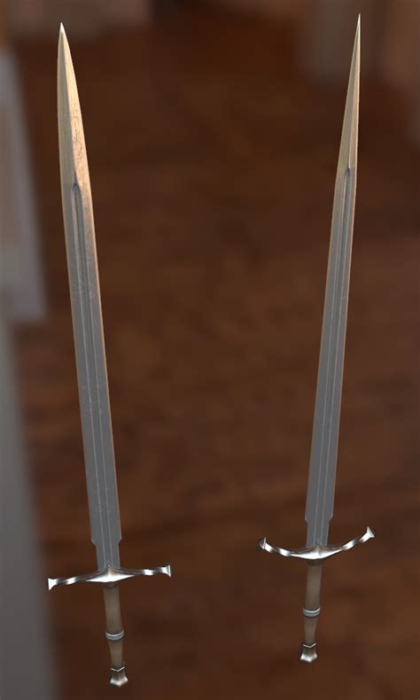 Bastard Sword — polycount