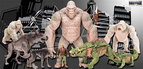 Official Website Launched for Rampage Movie Toys - The Toyark - News