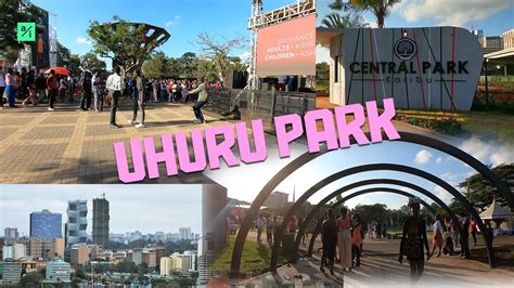 Nairobi's Uhuru park. Best People's Park in East Africa. - YouTube