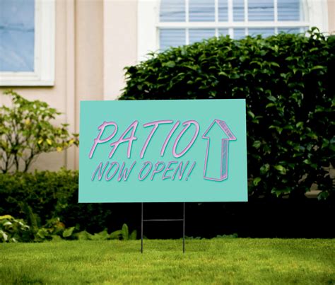 Lawn Sign Template