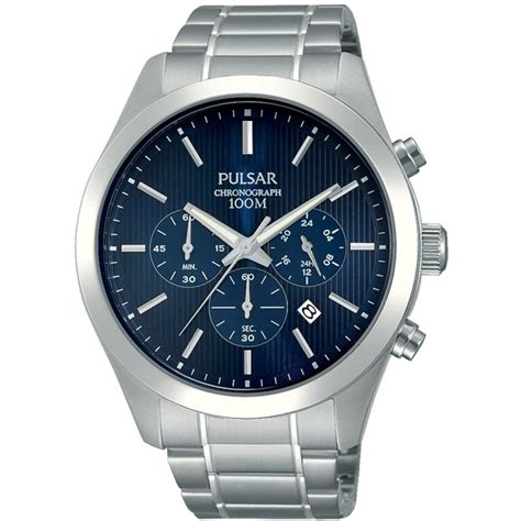 Pulsar Men's Chronograph Bracelet Watch PT3655X1 | Francis & Gaye