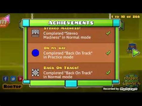 All the geometry dash Achievements 2019😁 - YouTube